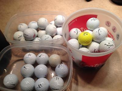 Golf balls used