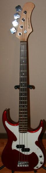 Baltimore BB-5RDL Bass Guitar & Softshell Case