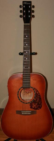 Norman by Godin Acoustic / Electric Guitar With Hard Shell Case