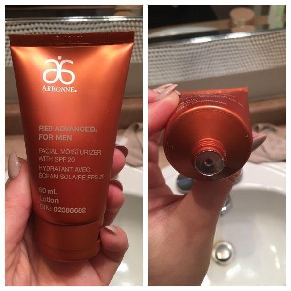 Arbonne facial moisturizer for men
