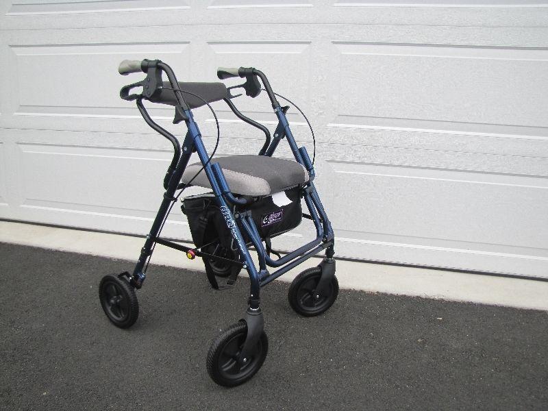 Combination Walker Transport Chair