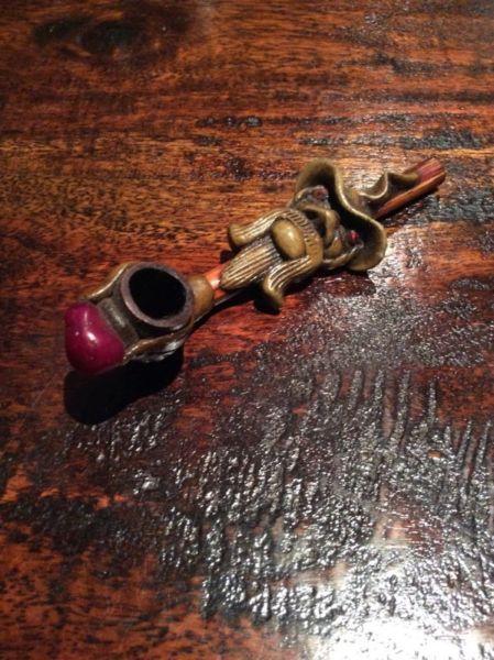 Wooden wizard pipe