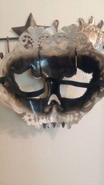 Wanted: Lace Skull Masquerade Piece