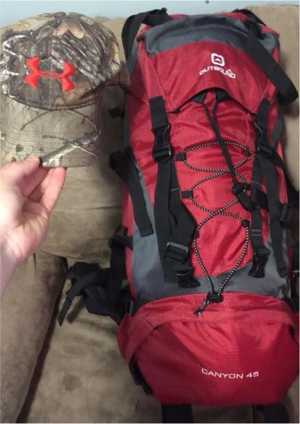 45gal hiking bag amazing condition and clean
