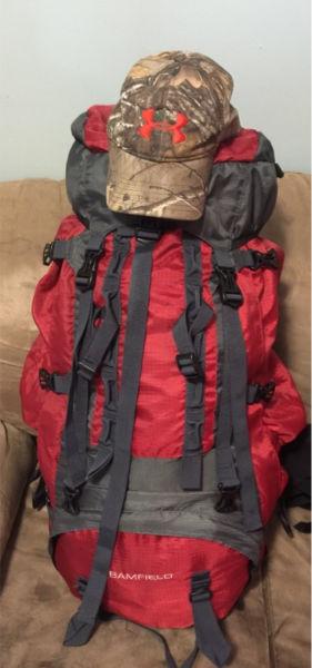 75gal hiking bag in good shape and cleaned message with a price