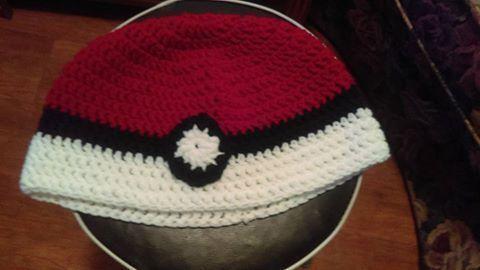 Crochet Pokeball Hats!