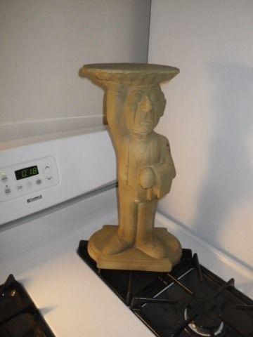 Waiter Guy Statue Thing