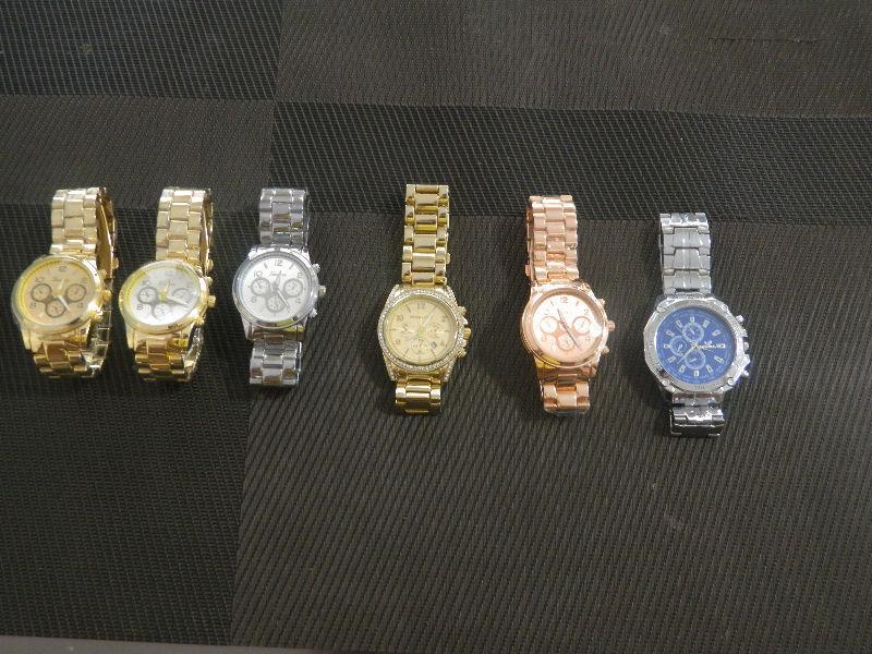 Stylish Brand NEW Watches from 40-90$GOLD/SILVER/DIAMONDS