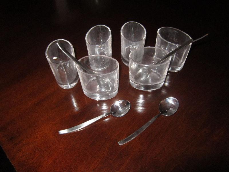 EPICURE - Spoon and Oval Verrine set (new in box)