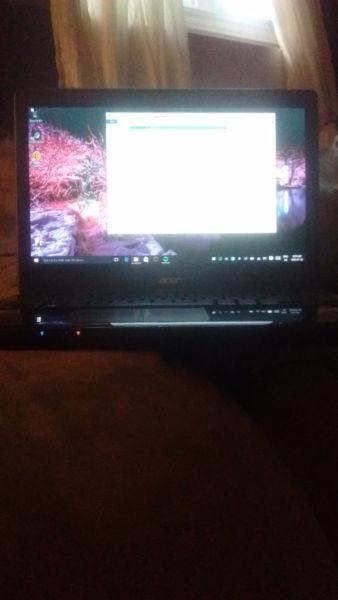 Acer aspire touch screen laptop built in webcam