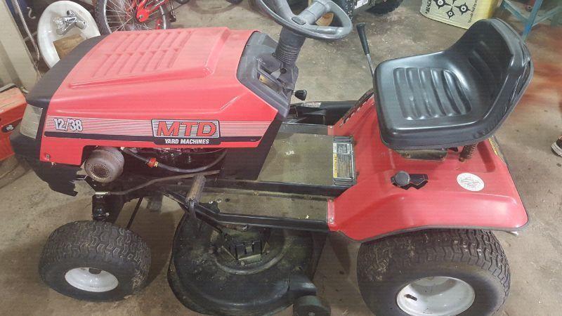 Ride on mower for parts