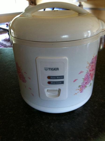 Tiger electric rice cooker, 10 cups