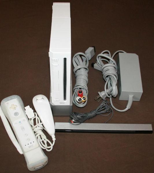 WIi with Motion Plus Controller, Nun-Chuck & 8 Games