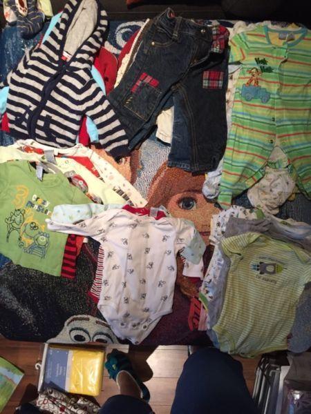 Baby boy clothes size 6 months