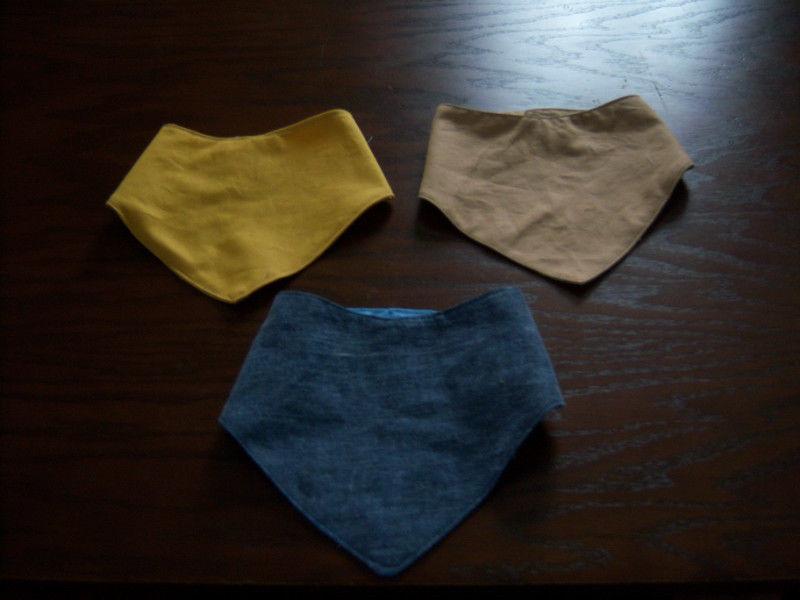 Baby sensory blankets/bandana bibs