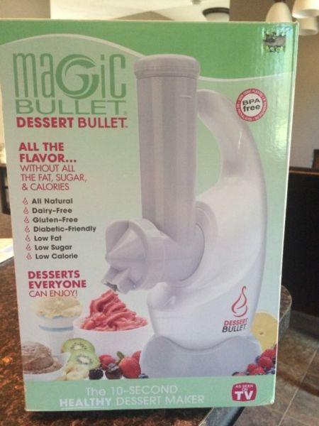 Magic bullet dessert maker