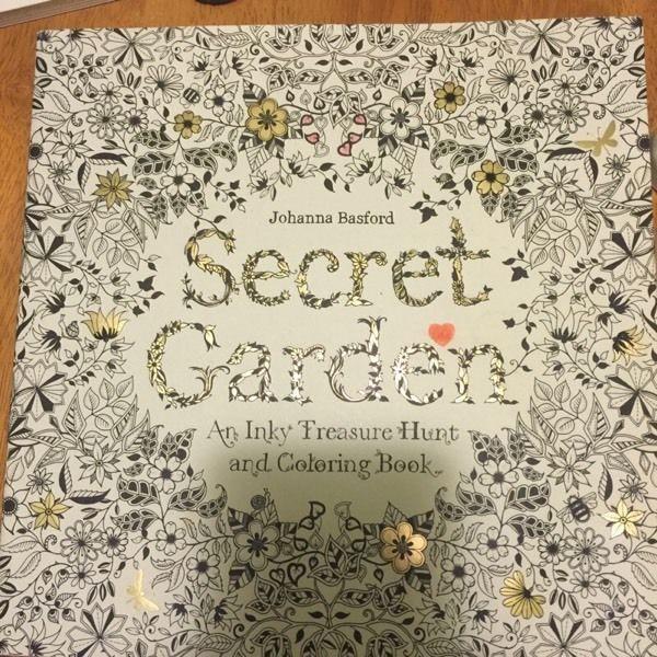 secret garden color book and artist's edition