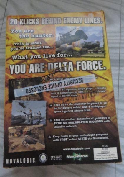 Delta Force XTreme PC Game- used