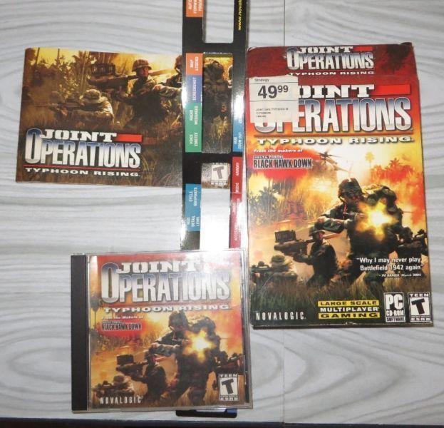 Joint Operations Typhoon Rising PC Game- used