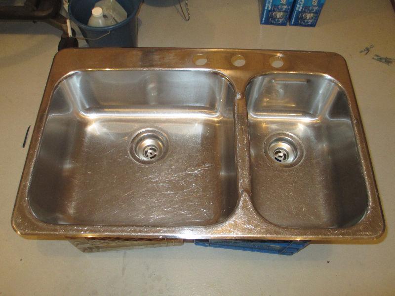 Stainless Steel Double Sink