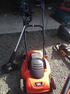 Electric mower and weed eater