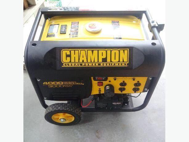 Champion Generator 4000/3000 (GREAT PRICE!)