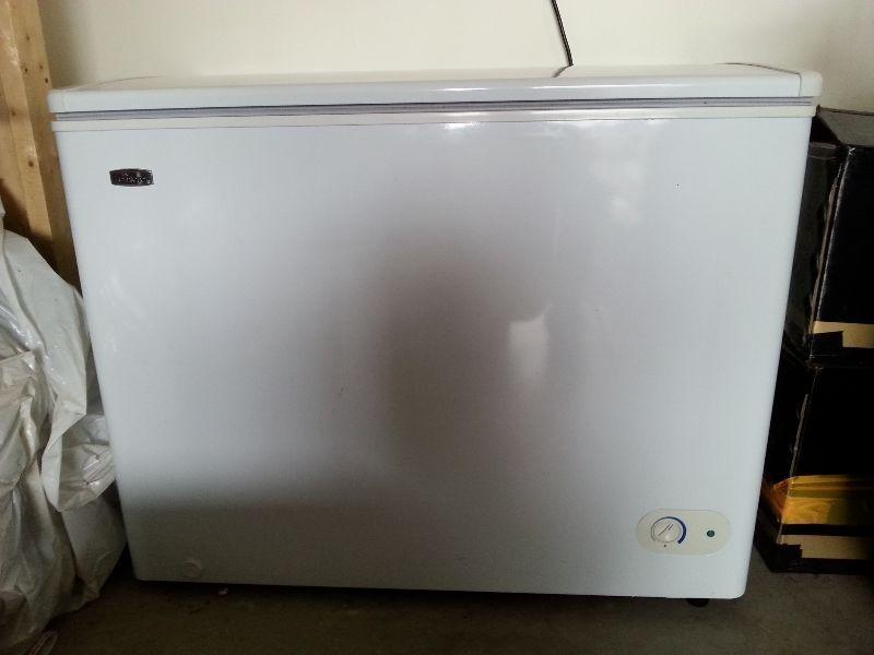 Chest freezer, Microwave, dressing stand, coffee maker