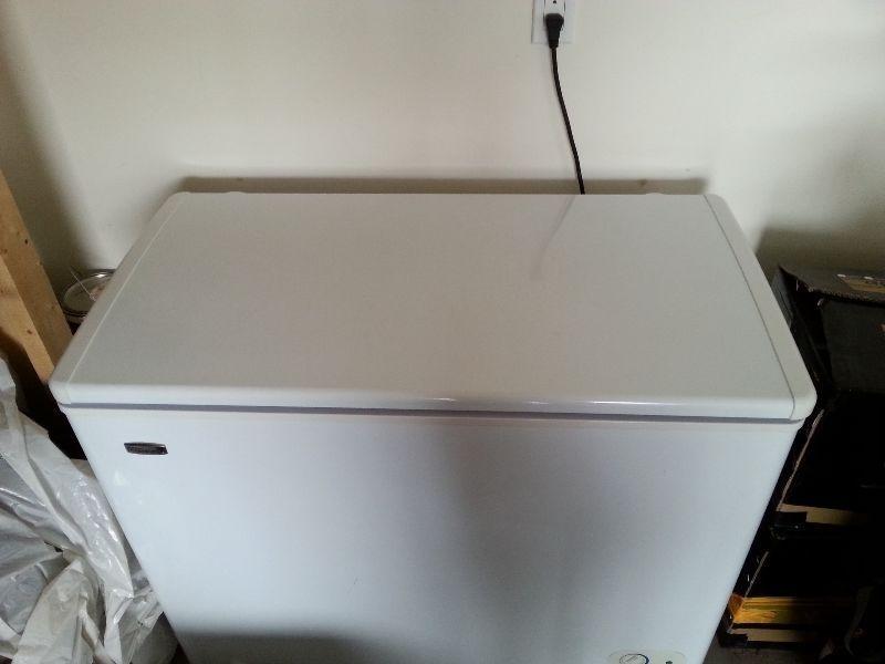 Chest freezer, Microwave, dressing stand, coffee maker