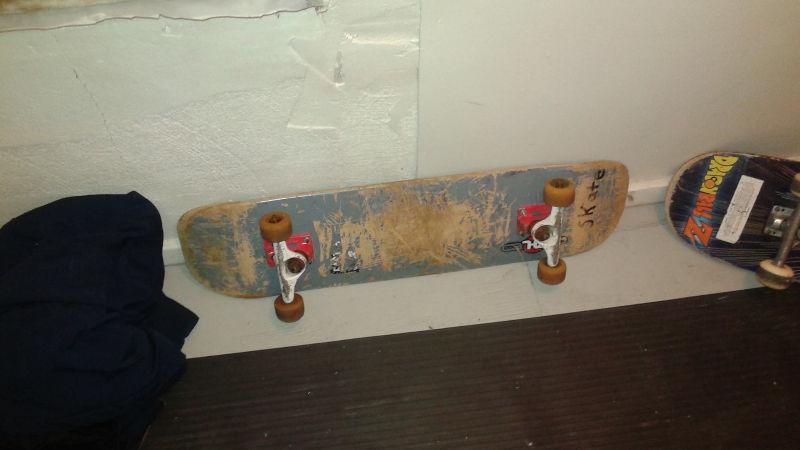 3 skateboards