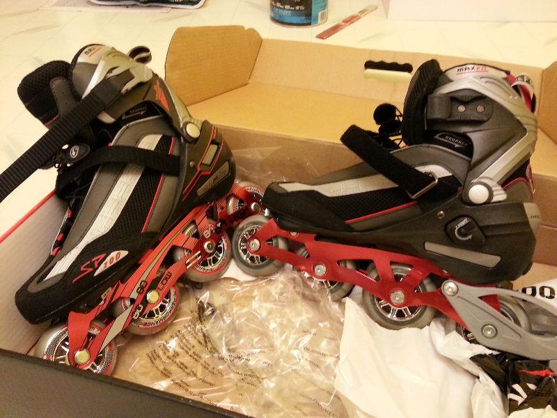 MaxFit Firefly roller blades size 11.5