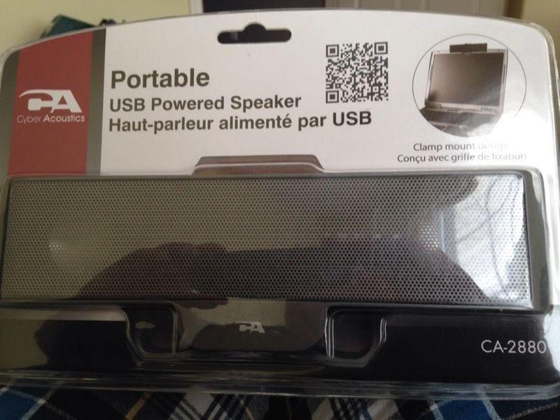USB powered speaker