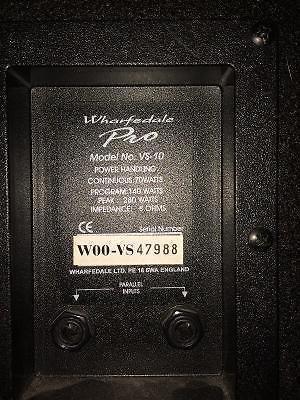 Wharfedale Pro PA speakers