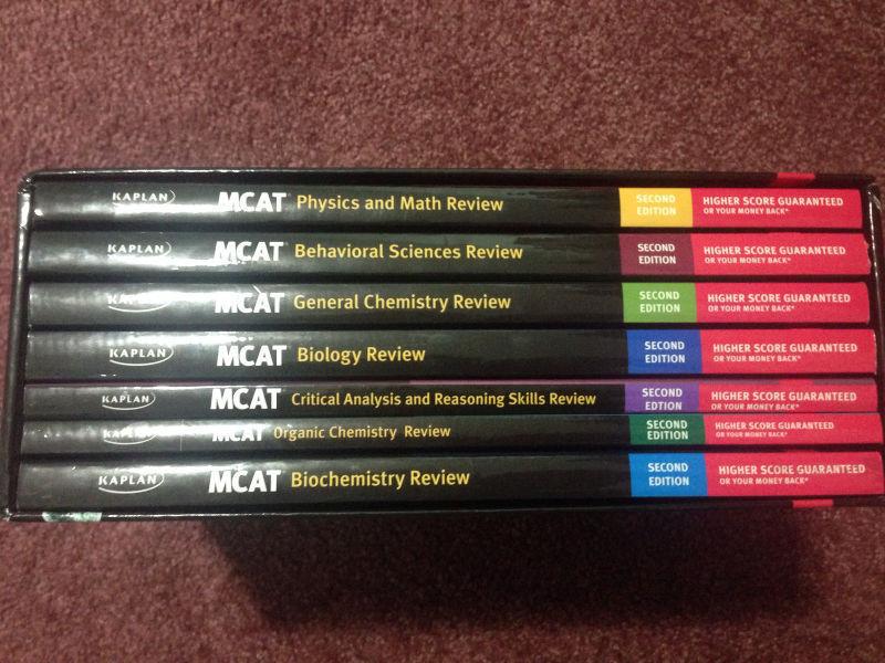 MCAT BOOKS - Kaplan 7 book review, TPR workbooks