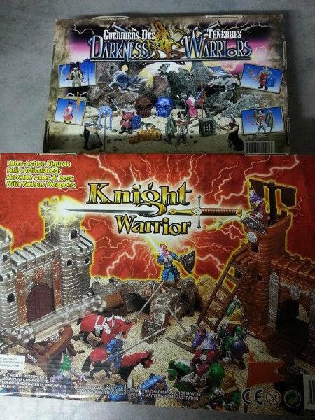 Darkness and Knight Warriors Play Sets