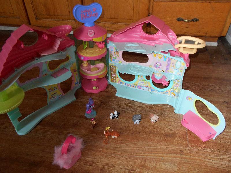 littlest pet shop playhouse