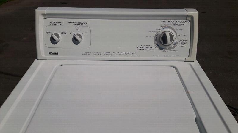 Kenmore super capacity washer