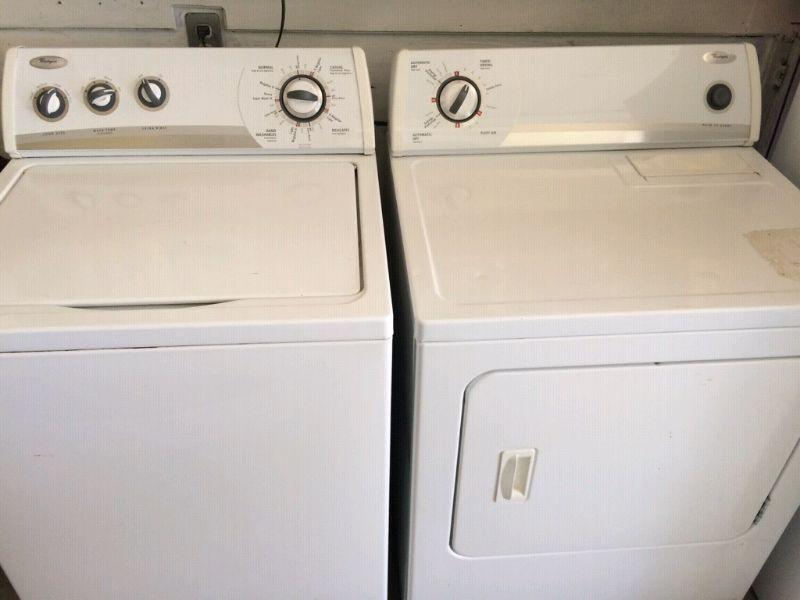 SUPER CAPACITY WASHER AND DRYER