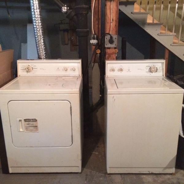 Kenmore Washer and Dryer Set