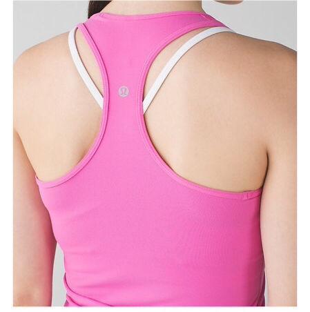 Lululemon cool racer back tank top size 12 xl in paradise pink