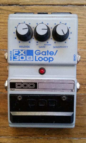 DOD FX30B Noise Gate/Loop (Vintage, 1980s)
