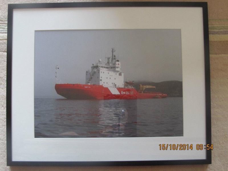 CCGS TERRY FOX - 11 X 15 framed picture
