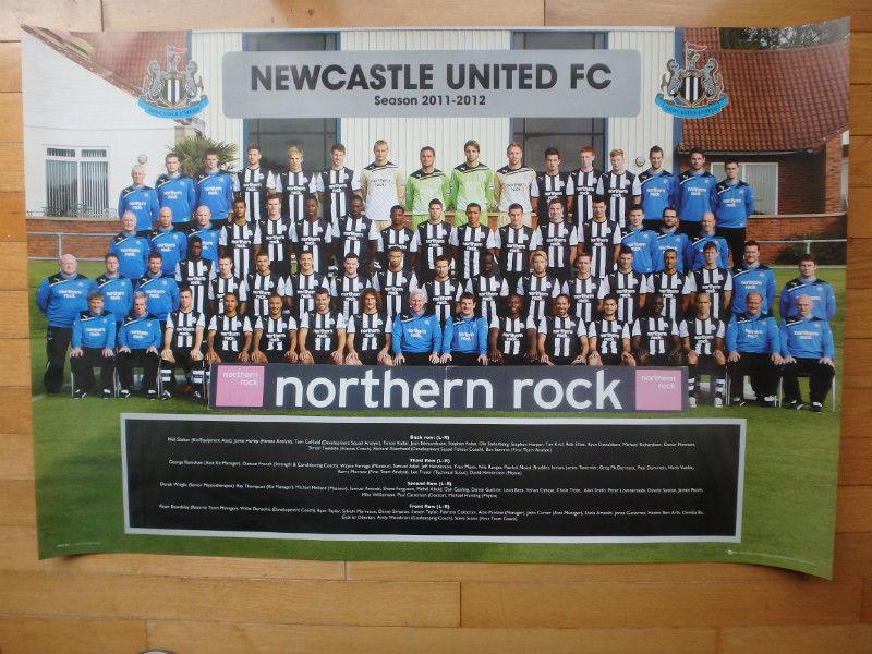 2011/2012 Newcastle United FC Team Photo - 36