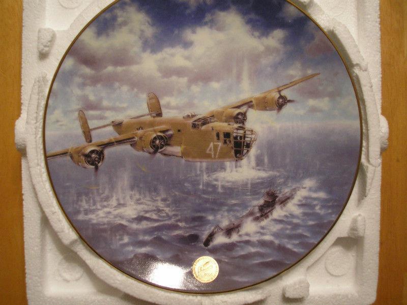 111, Military Aircraft Beautiful Hanging Art Collector Plates