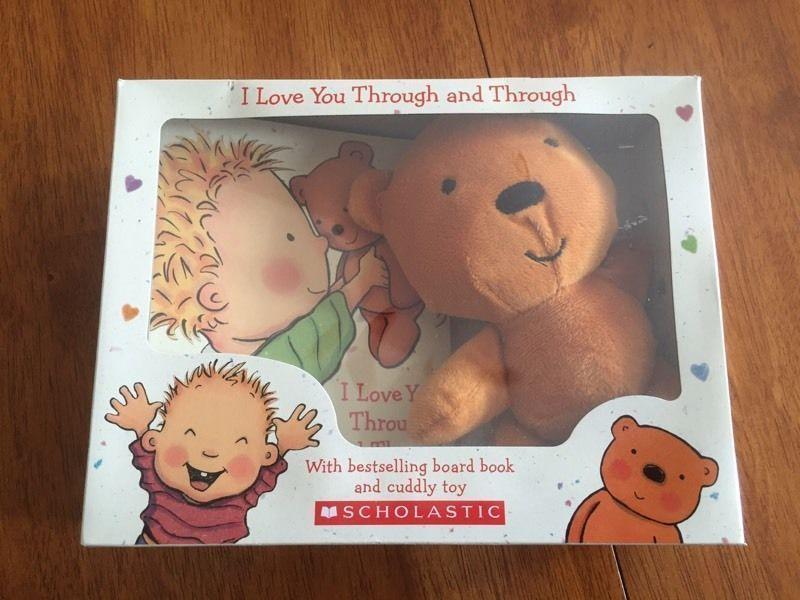 Scholastic Board Book and Cuddly Toy