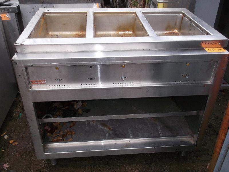 Steam Table - Three Well, #775-14