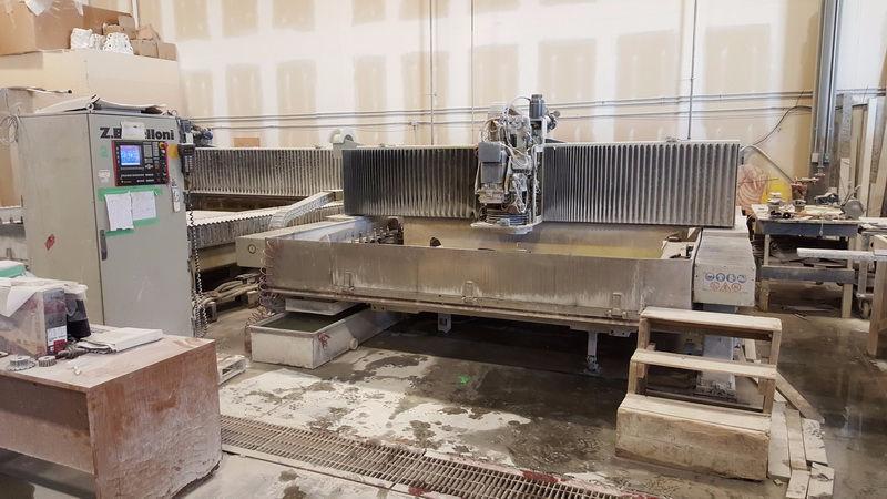 GRANITE/MARBLE/QUARZ BAVELLONI EGAR 320-4 CNC WORK CENTER