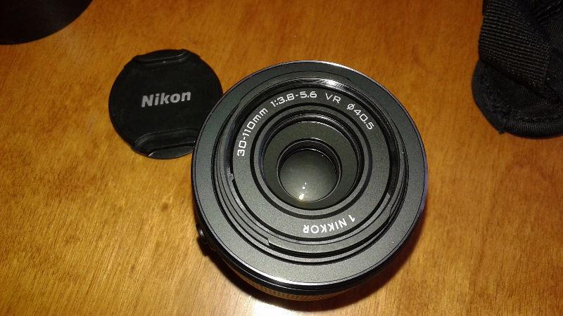 Nikon lens, battery /charger & accessories