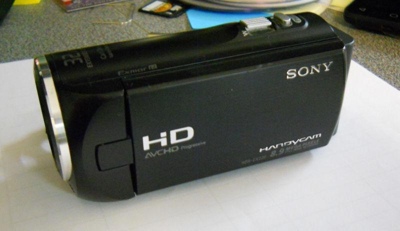 Sony HDR CX220 full HD Camcorder
