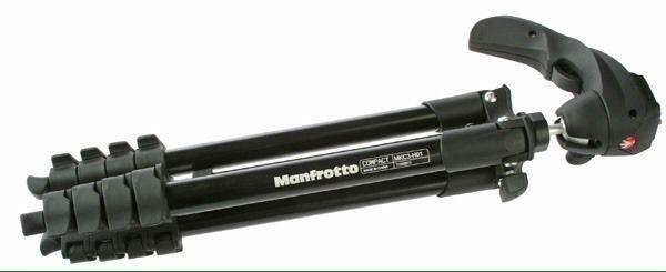 Manfrotto MKC3-H01 Compact Photo-Movie Tripod