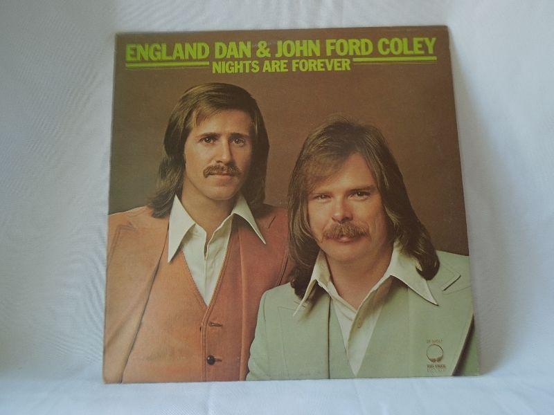 England Dan & John Ford Coley - LP vinyl records (2) Albums